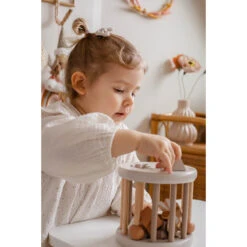 Label Label Nougat Houten Rollende Vormenstoof LLWT-37148 -Baby Thuis Verkoop label label nougat houten rollende vormenstoof llwt 37148 8