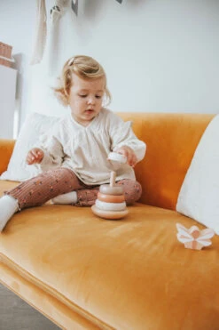 Label Label Nougat Houten Tuimelring Piramide LLWT-34383 -Baby Thuis Verkoop label label nougat houten tuimelring piramide llwt 34383 5