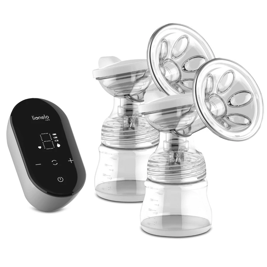 Lionelo Twee Go Dubbele Elektrische Borstkolf LOC-TWEE GO GREY 4 Lionelo Twee Go Dubbele Elektrische Borstkolf LOC-TWEE GO GREY - Afbeelding 2