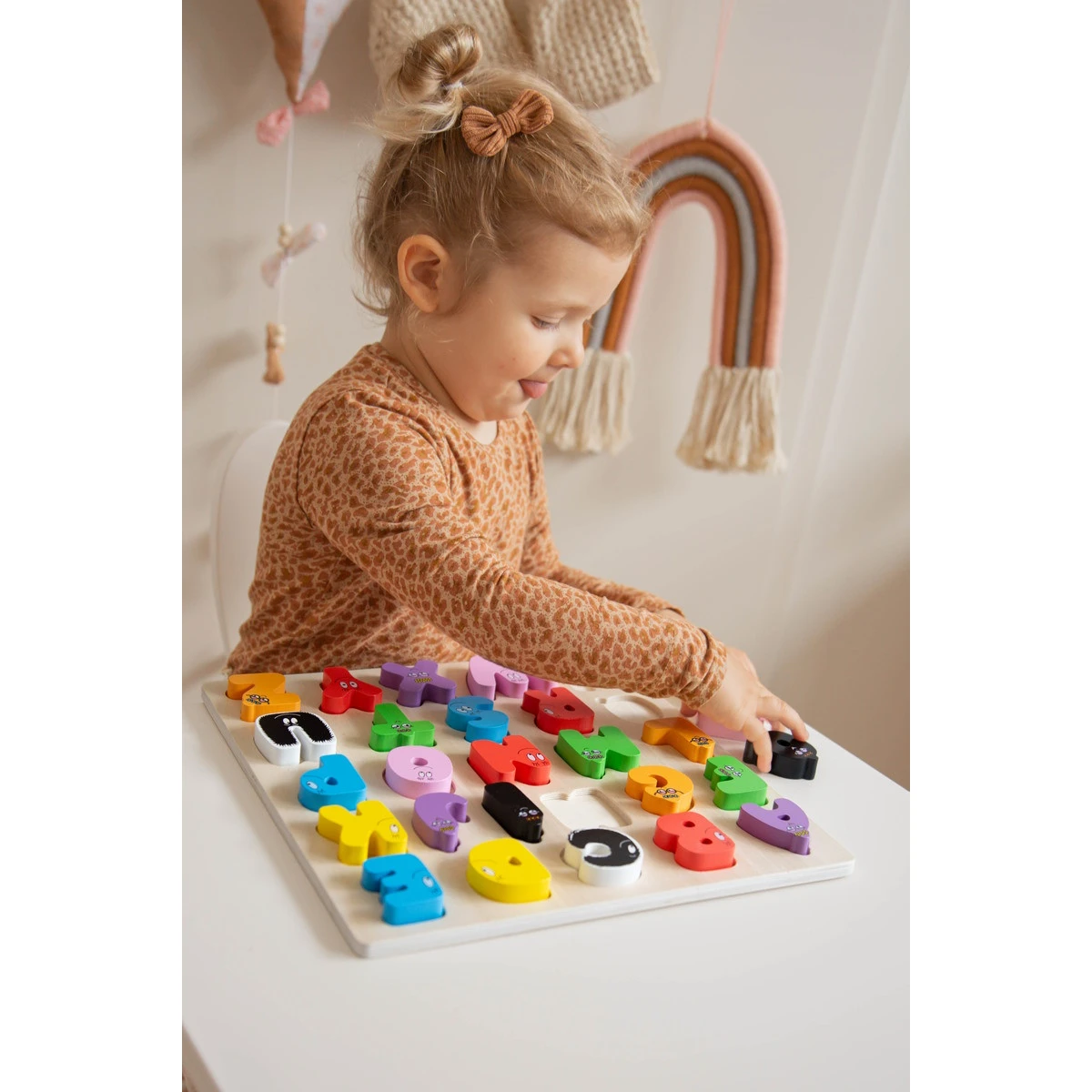 Label Label Barbapapa Houten Alfabet Blokken LLBB-35823 6 Label Label Barbapapa Houten Alfabet Blokken LLBB-35823 - Afbeelding 4