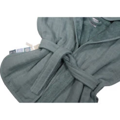 Label Label Silver Blue Badstof/Hydrofiel Badjas LLTT-934673 -Baby Thuis Verkoop lltt 934673 bath robe silver blue 03