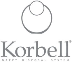 Korbell Wit Nappy Disposal System Luieremmer M250DSW -Baby Thuis Verkoop logo korbell 10