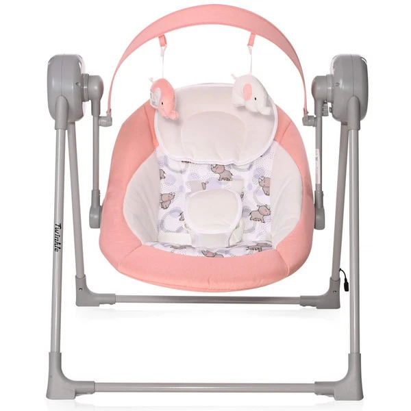 Lorelli Twinkle Pink Babyschommel 1009008-003 4 Lorelli Twinkle Pink Babyschommel 1009008-003 - Afbeelding 2