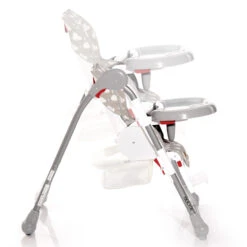 Lorelli Dulce Cool Grey Leather Kinderstoel 1010045-2325 -Baby Thuis Verkoop lorelli dulce kinderstoel features 3 1