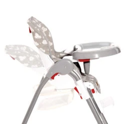 Lorelli Dulce Cool Grey Leather Kinderstoel 1010045-2325 -Baby Thuis Verkoop lorelli dulce kinderstoel features 4 1