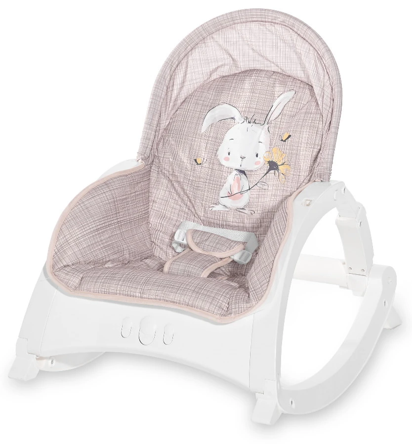 Lorelli Enjoy Beige Daisy Baby Rocker Wipstoel 1011011-2125 4 Lorelli Enjoy Beige Daisy Baby Rocker Wipstoel 1011011-2125 - Afbeelding 2