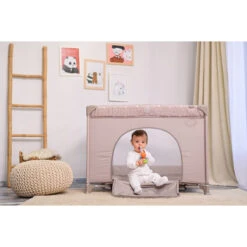 Lorelli Game Zone Cool Grey Pandas Inklapbare Box 1008014-2362 -Baby Thuis Verkoop lorelli game zone inklapbare box sfeer 2