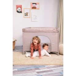 Lorelli Game Zone Cool Grey Pandas Inklapbare Box 1008014-2362 -Baby Thuis Verkoop lorelli game zone inklapbare box sfeer 3