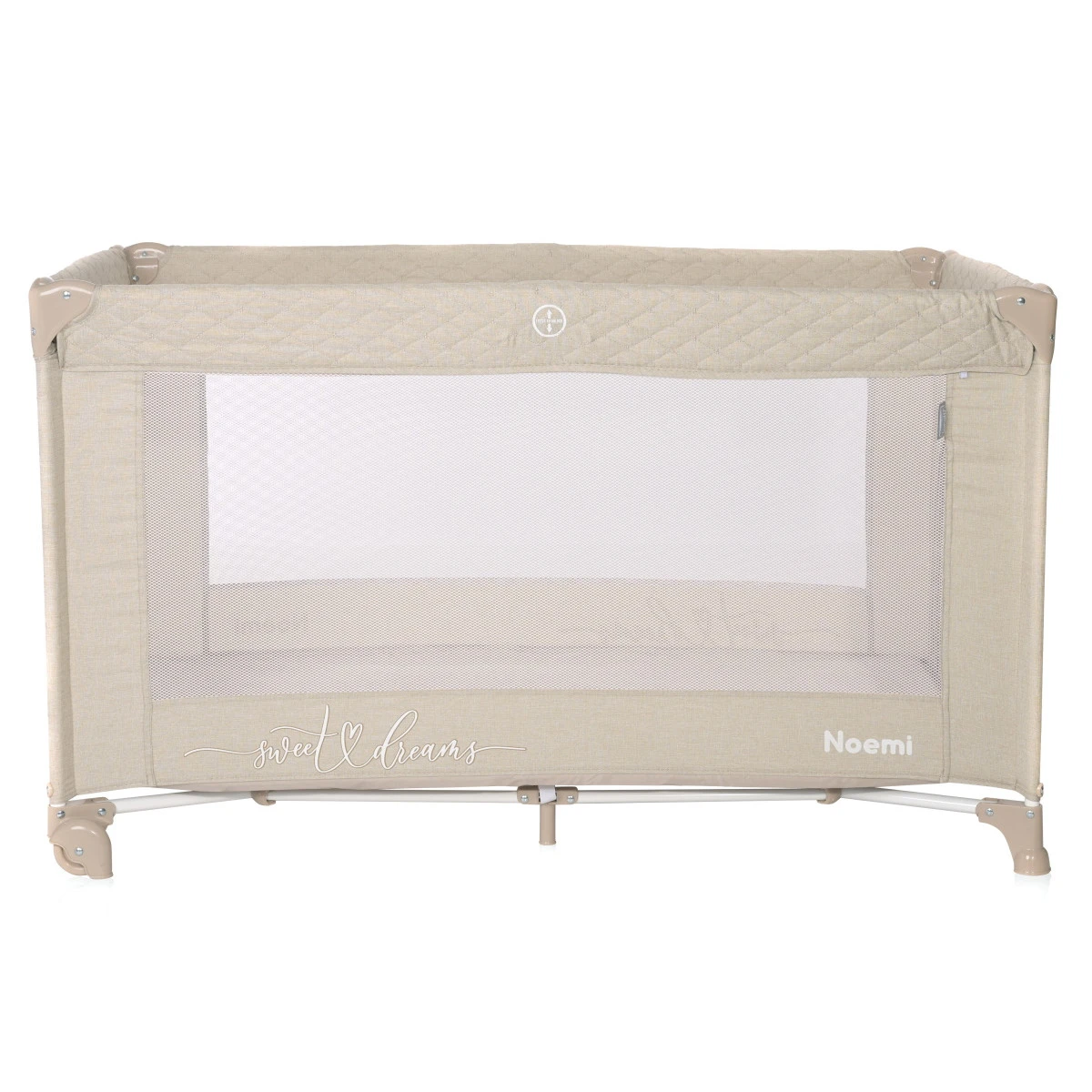 Lorelli Noemi Fog Beige Campingbed 1008054-2217 4 Lorelli Noemi Fog Beige Campingbed 1008054-2217 - Afbeelding 2