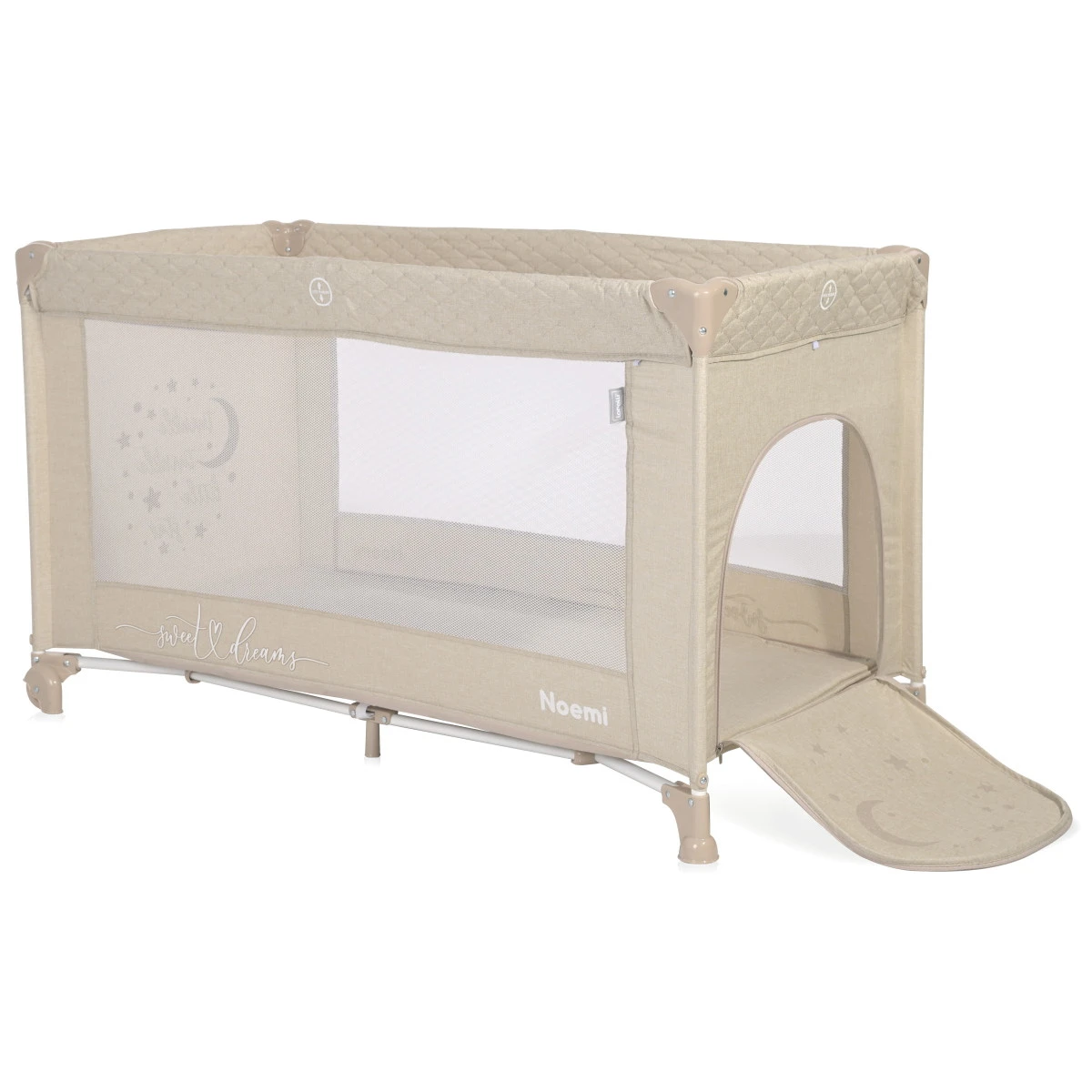 Lorelli Noemi Fog Beige Campingbed 1008054-2217 5 Lorelli Noemi Fog Beige Campingbed 1008054-2217 - Afbeelding 3