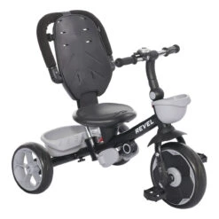 Lorelli Revel Black Cosmos Driewieler 1005063-2345 -Baby Thuis Verkoop lorelli revel black cosmos driewieler 1