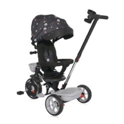 Lorelli Revel Black Cosmos Driewieler 1005063-2345 -Baby Thuis Verkoop lorelli revel black cosmos driewieler 8