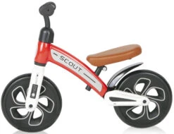 Lorelli Scout Red Loopfiets 1041001-0004 -Baby Thuis Verkoop lorelli scout red loopfiets 1041001 0004 3