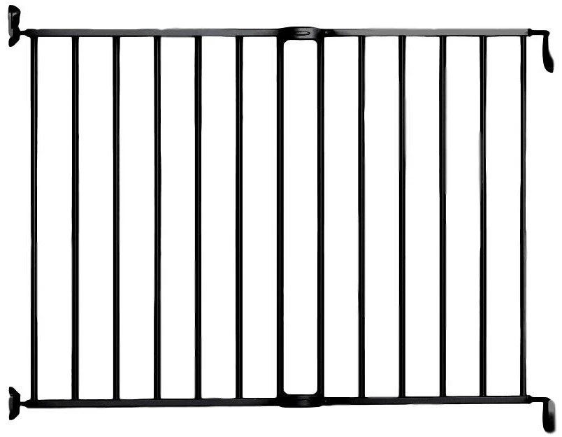 Noma Zwart Metaal Uitschuifbaar Traphek/Veiligheidshek 93330 3 Noma Zwart Metaal Uitschuifbaar Traphek/Veiligheidshek 93330