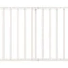 Noma Wit Houten Uitschuifbaar Traphek/Veiligheidshek 94153 -Baby Thuis Verkoop main white wooden gate123 4