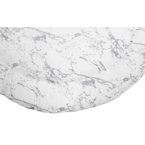 MamaLoes Marmer Wit 90 Cm Rond Boxkleed ML020208 4 MamaLoes Marmer Wit 90 Cm Rond Boxkleed ML020208 - Afbeelding 2