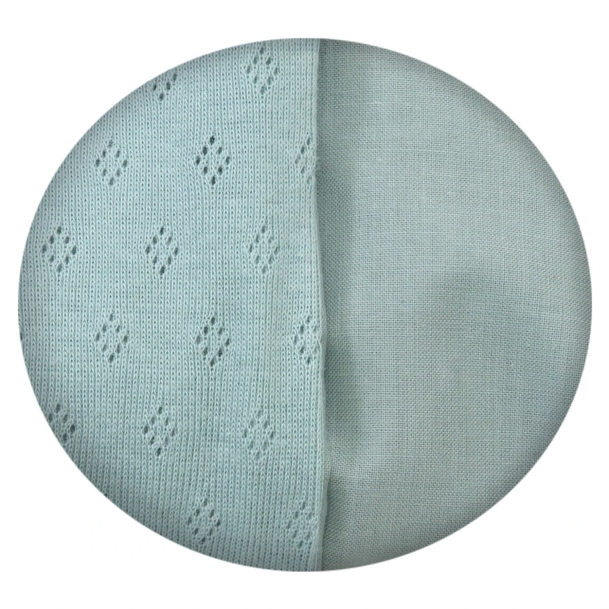 MamaLoes Amy Ajour Stonegreen 100x150cm Ledikantdeken 84267 5 MamaLoes Amy Ajour Stonegreen 100x150cm Ledikantdeken 84267 - Afbeelding 3