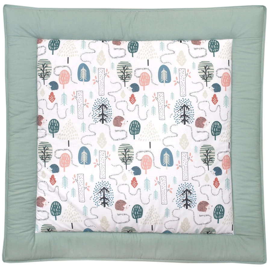 MamaLoes Amy Animal Forest Green 80 X 100 Cm Boxkleed 81919 4 MamaLoes Amy Animal Forest Green 80 X 100 Cm Boxkleed 81919 - Afbeelding 2