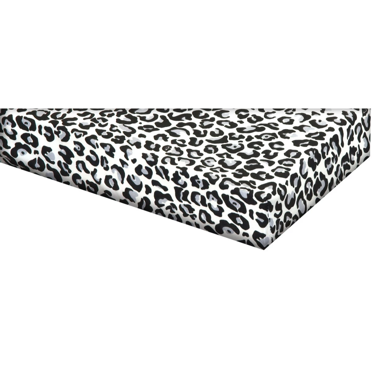 MamaLoes Amy Panter Grijs 60 X 120 Cm Ledikant Hoeslaken 84729