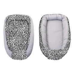 MamaLoes Amy Panter Grijs Omkeerbaar Babynest 84719