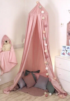 MamaLoes Amy Pure Roze Klamboe 80052 8 MamaLoes Amy Pure Roze Klamboe 80052 -Baby Thuis Verkoop mamaloes amy pure roze klamboe 80052