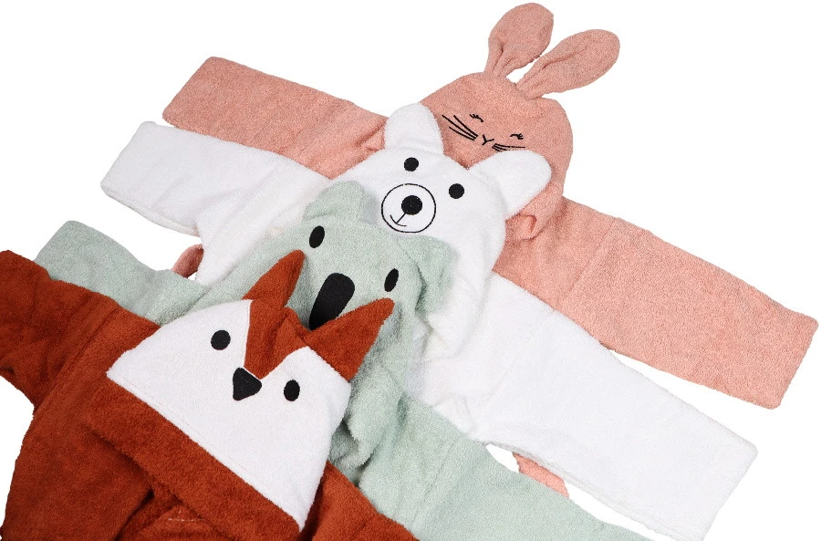 MamaLoes Vos 1-2 Jaar Badjas ML 5332 6 MamaLoes Vos 1-2 Jaar Badjas ML 5332 - Afbeelding 4