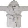 MamaLoes Badstof Light Grey 1-2jr Badjas ML5386