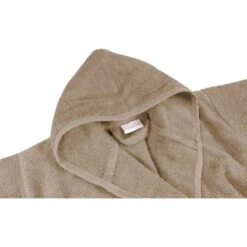 MamaLoes Badstof Zand 1-2jr Badjas ML010306 -Baby Thuis Verkoop mamaloes badstof zand badjas 1 1