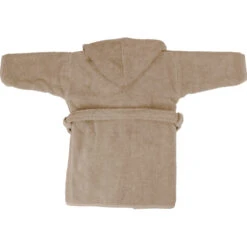 MamaLoes Badstof Zand 1-2jr Badjas ML010306 -Baby Thuis Verkoop mamaloes badstof zand badjas 3 1