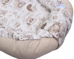 MamaLoes Bos Dieren Omkeerbaar Babynest ML020117 -Baby Thuis Verkoop mamaloes bos dieren omkeerbaar babynest ml020117