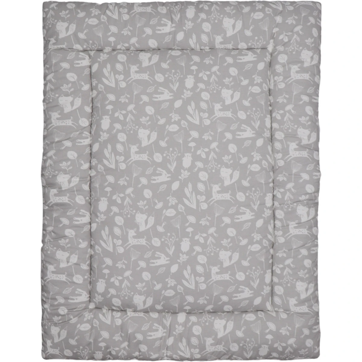 MamaLoes Botanical Dieren Grijs 80 X 100 Cm Boxkleed ML020229 3 MamaLoes Botanical Dieren Grijs 80 X 100 Cm Boxkleed ML020229