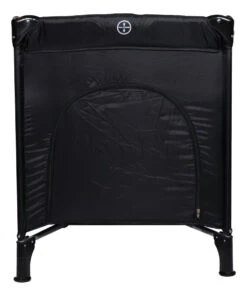 Ding Deluxe Black Campingbedje Incl. Bodemverhoger -Baby Thuis Verkoop mamaloes ding deluxe black campingbedje incl. bodemverhoger 3