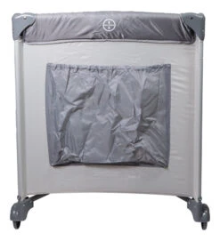 Ding Deluxe Grey Campingbedje Incl. Bodemverhoger -Baby Thuis Verkoop mamaloes ding deluxe grey campingbedje incl. bodemverhoger 4