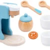 Eco Toys Blauw Houten Koffiezetapparaat HC493384