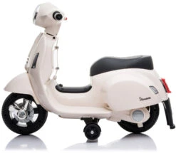 Eco Toys White Elektrische Vespa Scooter H1 -Baby Thuis Verkoop mamaloes eco toys white elektrische vespa scooter h1 4
