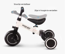 Eco Toys Wit 4-in-1 Loopfiets HC492494 -Baby Thuis Verkoop mamaloes eco toys wit 2 in 1 loopfiets hc492494 2