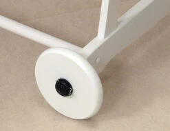 MamaLoes Grey Star De Luxe Wit Baby Wiegje 66759 -Baby Thuis Verkoop mamaloes grey star de luxe wit baby wiegje 4 1