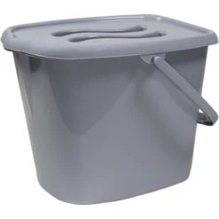 MamaLoes Grijs Badset Incl. Zwarte Badstandaard -Baby Thuis Verkoop mamaloes grijs luieremmer ml050316 2 1