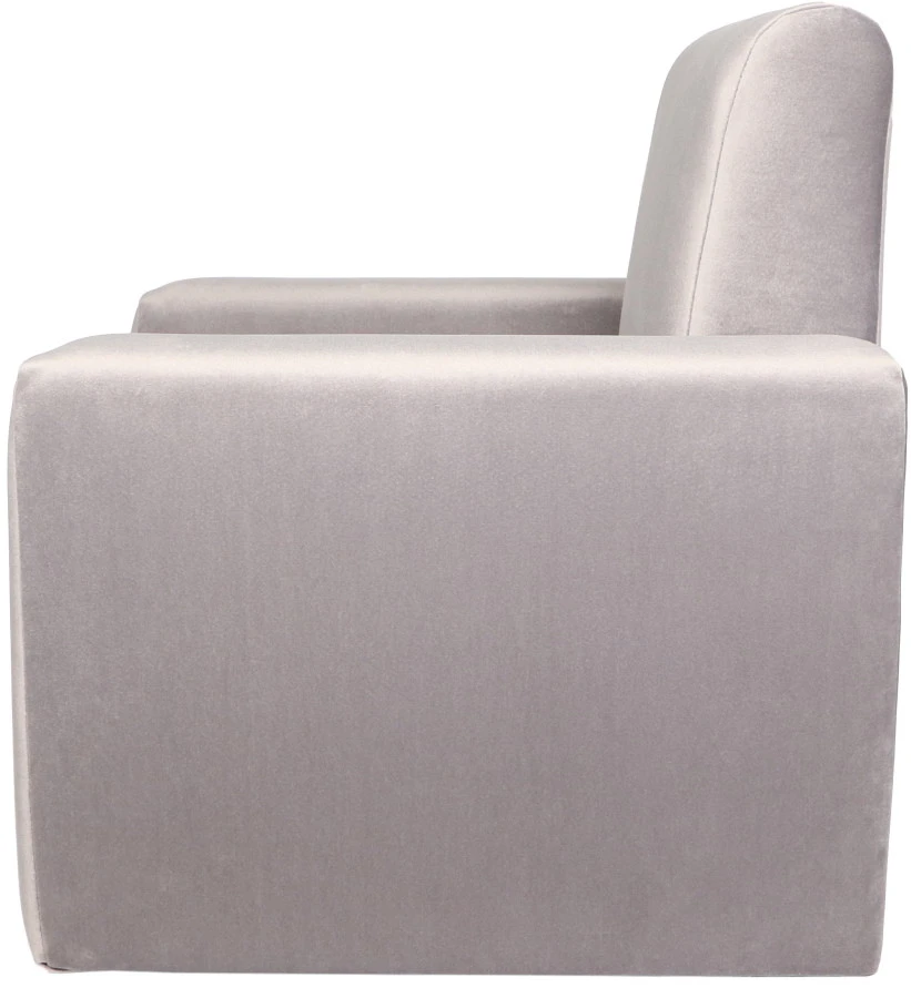 Ding Jamie Velvet Grijs Kinderfauteuil DI-34204 5 Ding Jamie Velvet Grijs Kinderfauteuil DI-34204 - Afbeelding 3