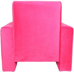 Ding Jamie Velvet Roze Kinderfauteuil DI-34206 -Baby Thuis Verkoop mamaloes kinderfauteuil velvet roze 03k