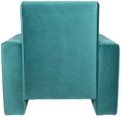 Ding Jamie Velvet Petrol Kinderfauteuil DI-34205 -Baby Thuis Verkoop mamaloes kinderfauteuil velvet turquoise 03k