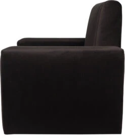 Ding Jamie Velvet Zwart Kinderfauteuil DI-34203 -Baby Thuis Verkoop mamaloes kinderfauteuil velvet zwart 02k