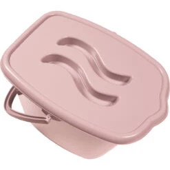 MamaLoes Licht Roze Badset Incl. Zwarte Badstandaard -Baby Thuis Verkoop mamaloes licht roze luieremmer ml050304 2 1