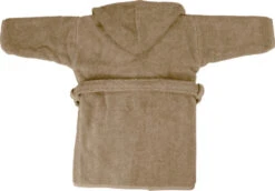 MamaLoes Badstof Nougat 0-1jr Badjas ML010301 -Baby Thuis Verkoop mamaloes nougat 0 1 jaar badjas ml010301 03
