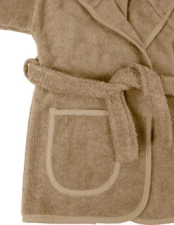 MamaLoes Badstof Nougat 0-1jr Badjas ML010301 -Baby Thuis Verkoop mamaloes nougat 0 1 jaar badjas ml010301 04