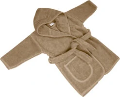 MamaLoes Badstof Nougat 0-1jr Badjas ML010301 -Baby Thuis Verkoop mamaloes nougat 0 1 jaar badjas ml010301 06