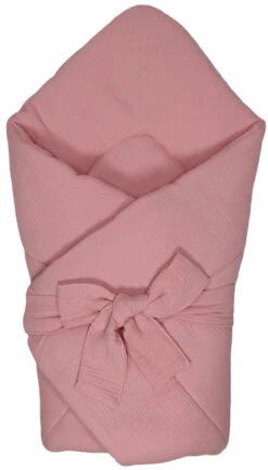 MamaLoes Soft Cotton Licht Roze Wikkeldeken ML020706