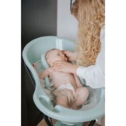 MamaLoes Grijs Badset Incl. Witte Badstandaard -Baby Thuis Verkoop mamaloes stone green badje ml050308 01 2