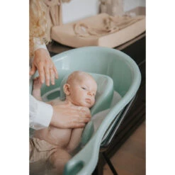 MamaLoes Licht Roze Badset Incl. Witte Badstandaard -Baby Thuis Verkoop mamaloes stone green badje ml050308 06 6