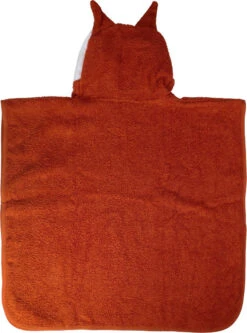 MamaLoes Vos Baby Poncho ML010502 8 MamaLoes Vos Baby Poncho ML010502 -Baby Thuis Verkoop mamaloes vos baby poncho ml010502 3
